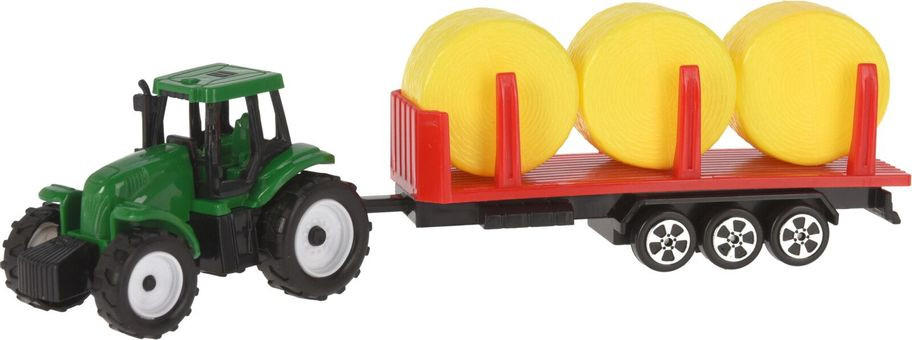 LEKSAKSBIL  - röd/gul, Basics, plast (20,5/4/5,5cm)