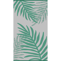 RUČNIK ZA PLAŽU 100/180 cm , zelena  OCEAN GLOW  - zelena, Basics (100/180cm) - Vossen