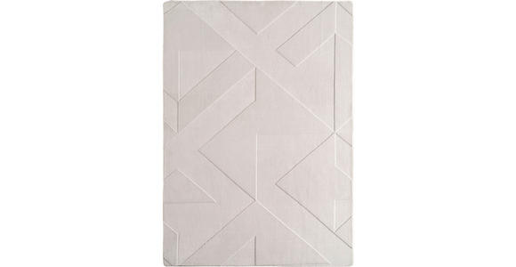 FLACHWEBETEPPICH 240/340 cm Pompei Creme  - Creme, KONVENTIONELL, Textil (240/340cm) - Novel