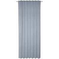 FERTIGVORHANG halbtransparent  - Blau, Basics, Textil (140/245cm) - Esposa