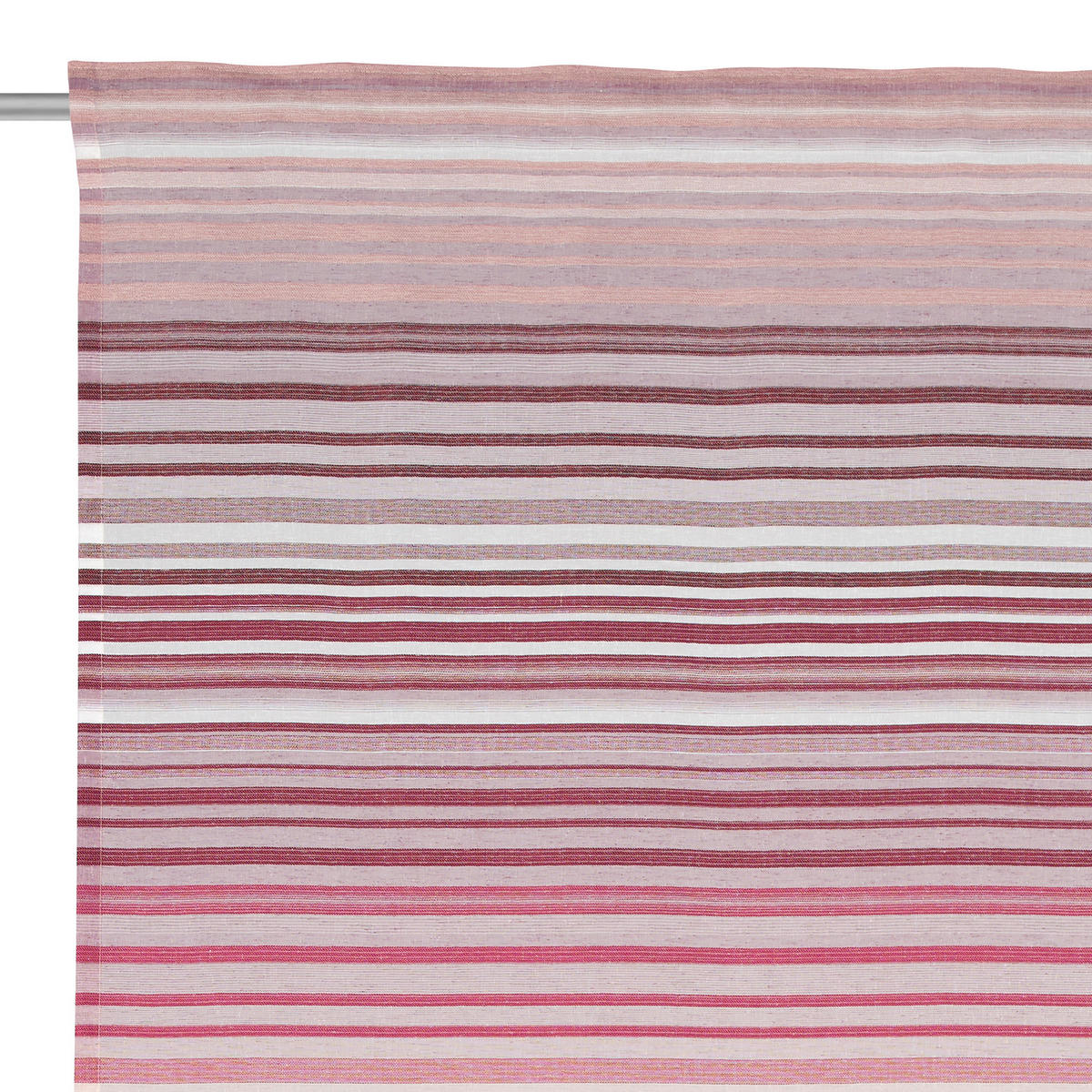 FERTIGVORHANG  halbtransparent   140/245 cm  - Rot, Basics, Textil (140/245cm) - Novel