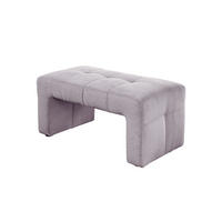 LAVICA, buk, lila - lila/čierna, Modern, drevo/kompozitné drevo (100/51/54cm) - Livetastic
