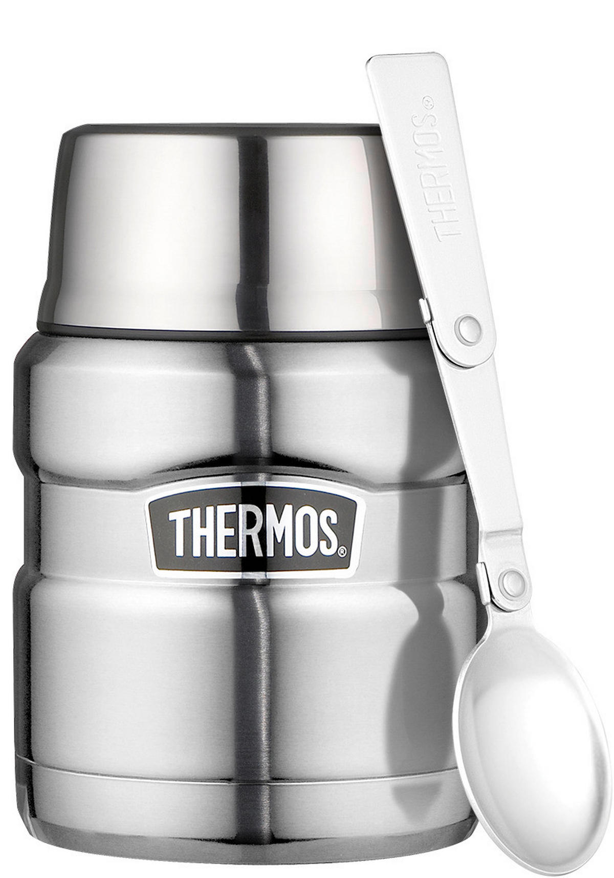 ISOLIERSPEISEGEFÄSS Stainless King Food Containe 0,47 L  - Edelstahlfarben, Basics, Metall (0,47l) - Thermos