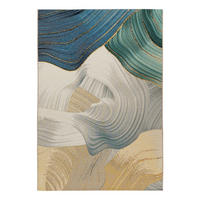 RAVNO TKANA PREPROGA      120/170 cm    tkano  večbarvno  - večbarvno, Design, umetna masa/tekstil (120/170cm)