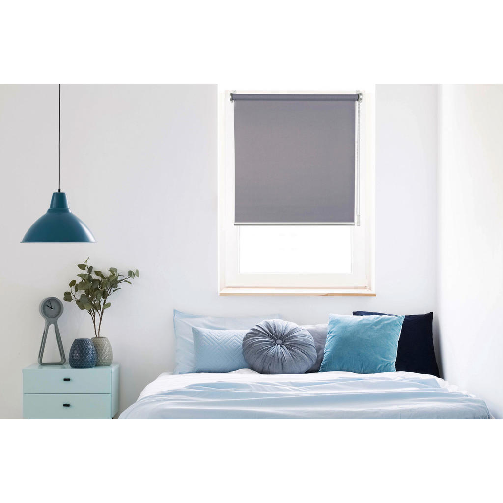 Thumbnail - Homeware Rollo Caramba, Grau, Textil, Uni, 140x250x6 cm, Wohntextilien, Rollos & Jalousien, Rollos