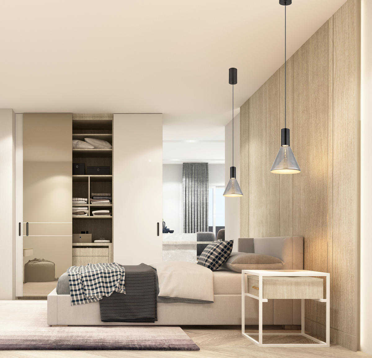 ZÁVĚSNÉ LED SVÍTIDLO, 17/150 cm  - Design (17/150cm) - Globo