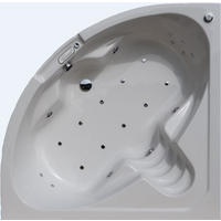 WHIRLPOOL-BADEWANNE   - Weiß, Basics (150/57/150cm)