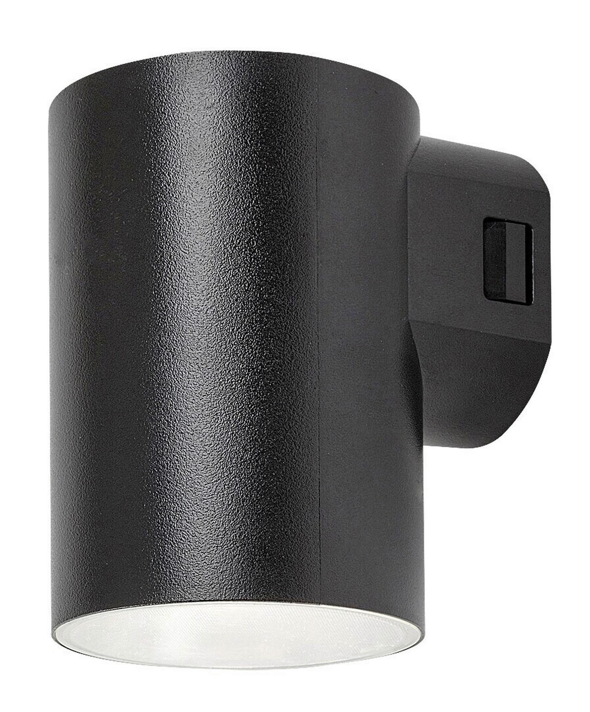 VONKAJŠIE LED SVIETIDLO  - čierna/biela, Basics, plast (11,5/7,5/10cm)