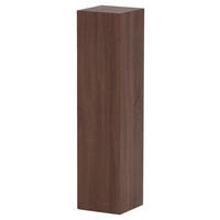 BEISTELLTISCH 23/23/95 cm furniert Braun quadratisch  - Braun, Design, Holz (23/23/95cm) - Livetastic