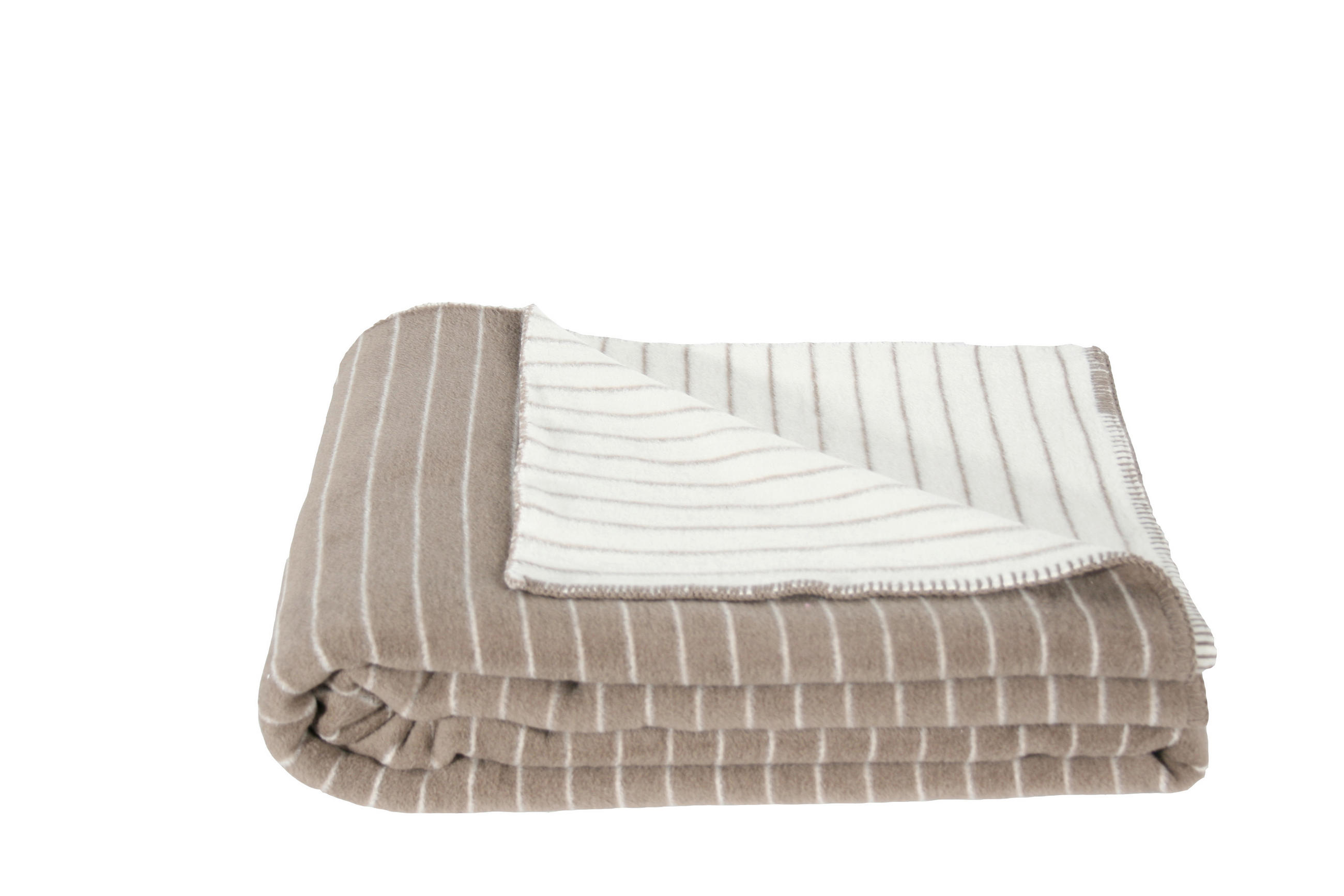 DECKE 150/200 cm  - Hellbraun, Basics, Textil (150/200cm) - Zoeppritz