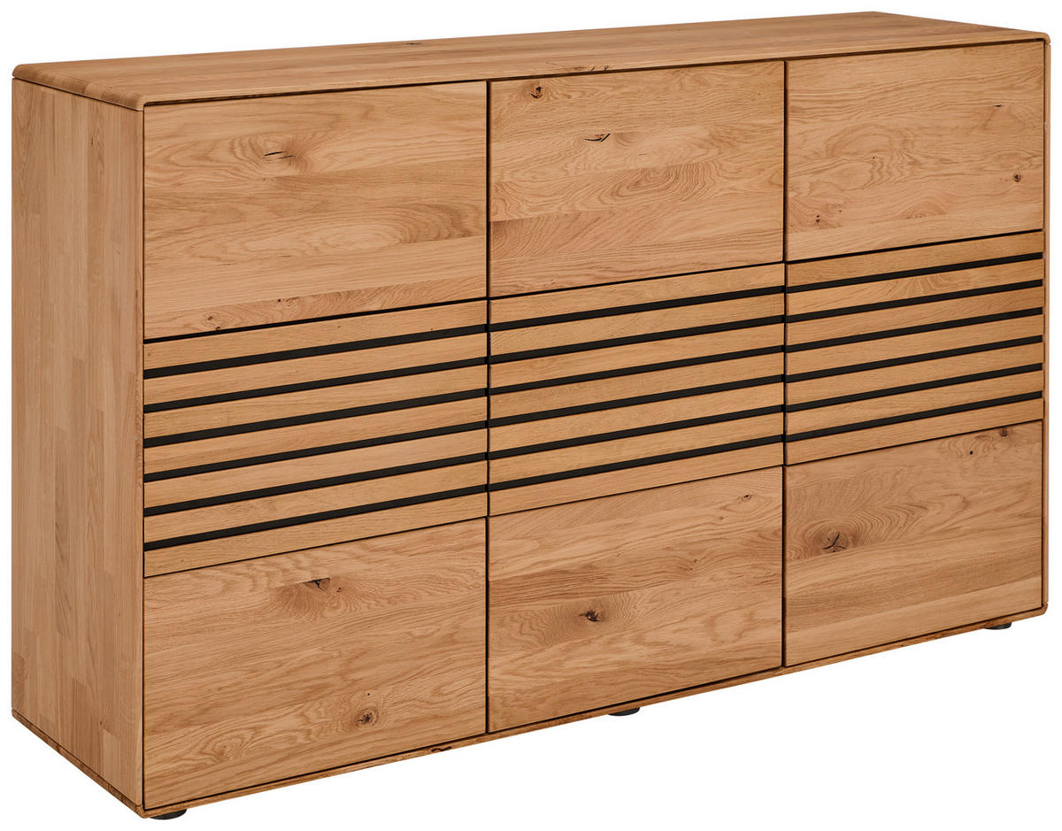SIDEBOARD chêne sauvage  149/89/40 cm  - chêne sauvage, Design, matière synthétique/bois (149/89/40cm) - Cantus