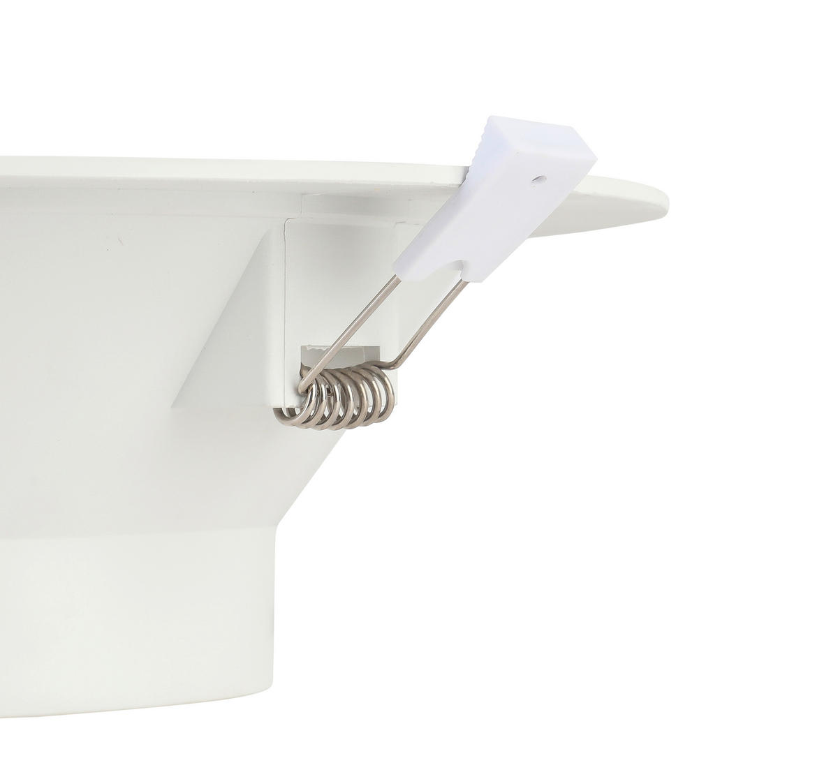 LED-SPOTKOPF 22,8/7,8 cm   - Weiß, Basics, Kunststoff (22,8/7,8cm) - Novel