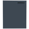 KÜCHENSCHRANKFRONT 60/72/1,9 cm  in Blau  - Blau/Schwarz, MODERN, Holzwerkstoff/Metall (60/72/1,9cm) - Nobilia