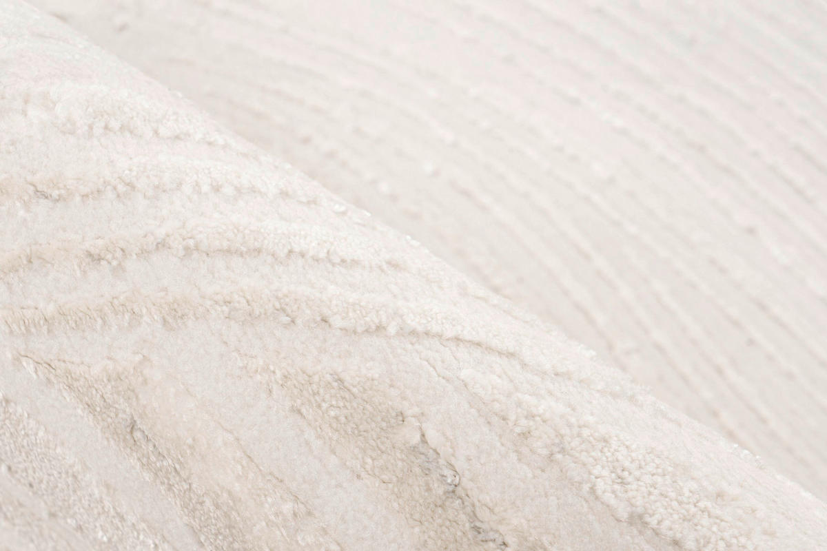 WEBTEPPICH 120/170 cm Nancy Elfenbein  - Elfenbein, KONVENTIONELL, Textil (120/170cm) - Pierre Cardin