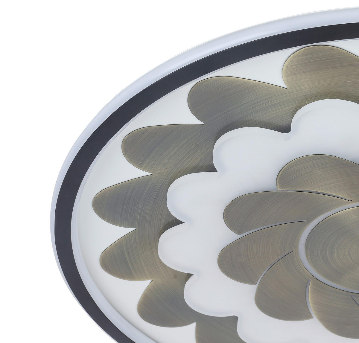 STROPNÉ LED SVIETIDLO, 58/5,5 cm  - čierna/biela, Lifestyle, kov/plast (58/5,5cm) - Dieter Knoll
