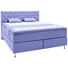 BOXSPRINGBETT 160/200 cm in Blau - Blau/Alufarben, KONVENTIONELL, Holzwerkstoff/Textil (160/200cm) - Elegando BOXSPRINGBETT 160/200 cm in Blau - Blau/Alufarben, KONVENTIONELL, Holzwerkstoff/Textil (160/200cm) - Elegando