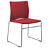 STUHL in Metall, Textil Grau, Rot - Rot/Grau, Design, Textil/Metall (56,5/82,5/54cm) STUHL in Metall, Textil Grau, Rot - Rot/Grau, Design, Textil/Metall (56,5/82,5/54cm)
