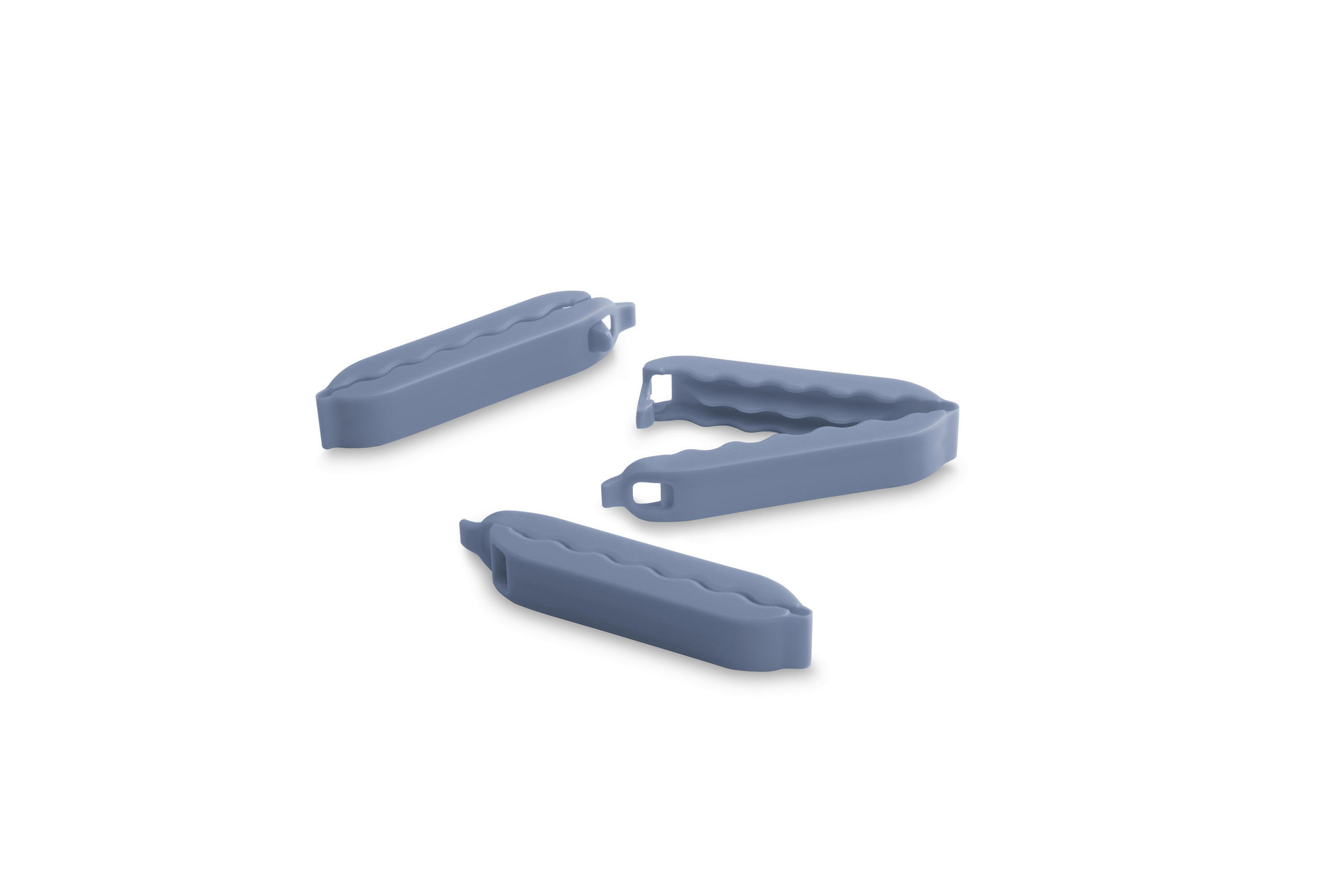VERSCHLUSSCLIPS ONDA  - Blau, Basics, Kunststoff (14/11,5/1,5cm) - Rotho