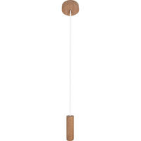 ZÁVĚSNÉ SVÍTIDLO, 10/90-140 cm  - bílá/barvy dubu, Natur, dřevo (10/90-140cm)