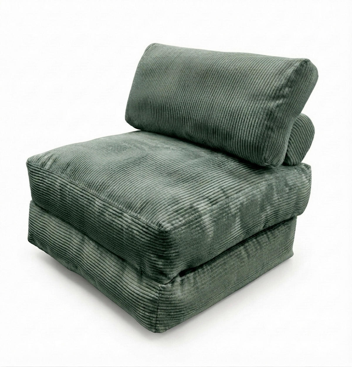 SCHLAFSESSEL Cord Mintgrün Rückenkissen  - Mintgrün, KONVENTIONELL, Textil (85/80/85cm) - Xora