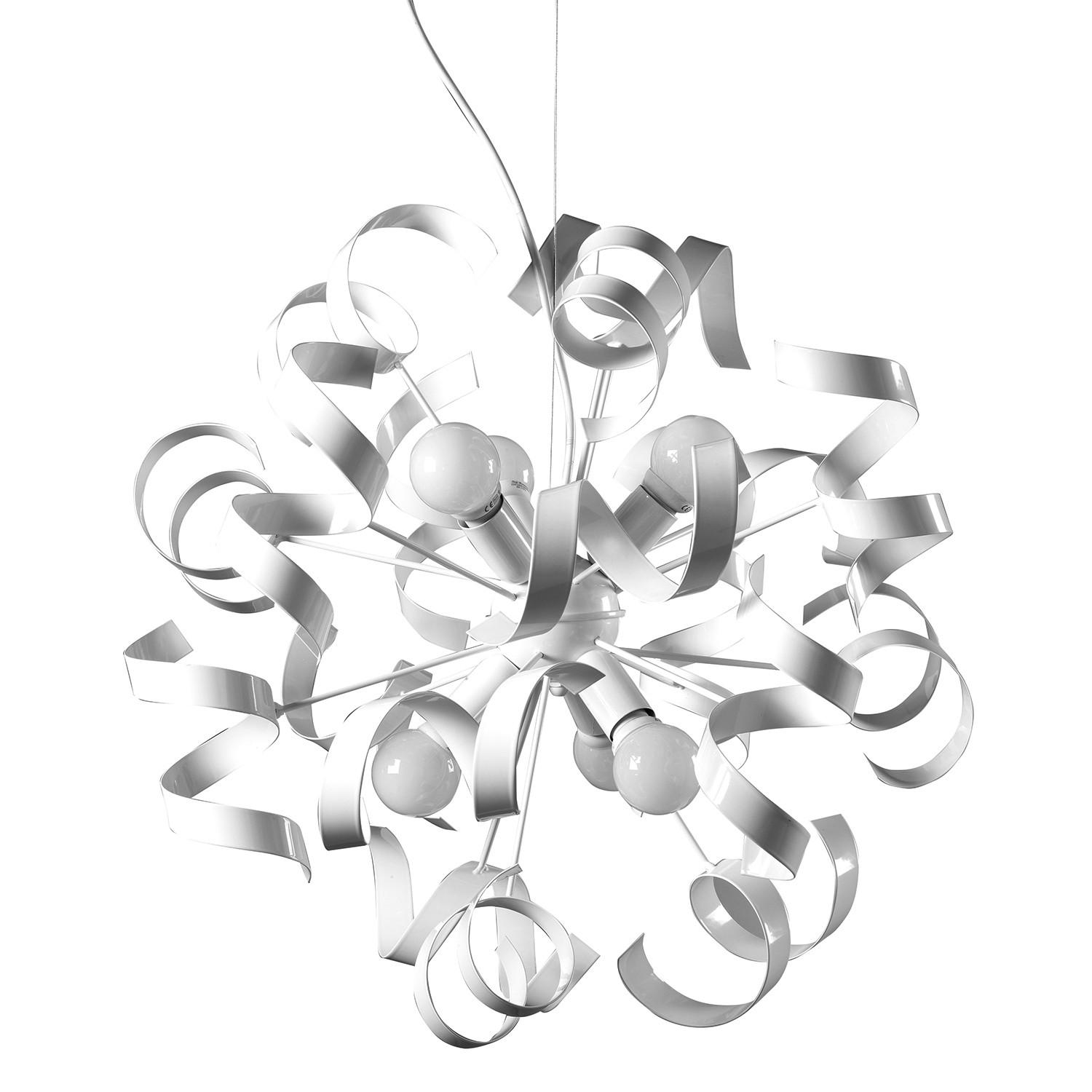 HÄNGELEUCHTE 50/150 cm   - Weiß, Design, Metall (50/150cm)