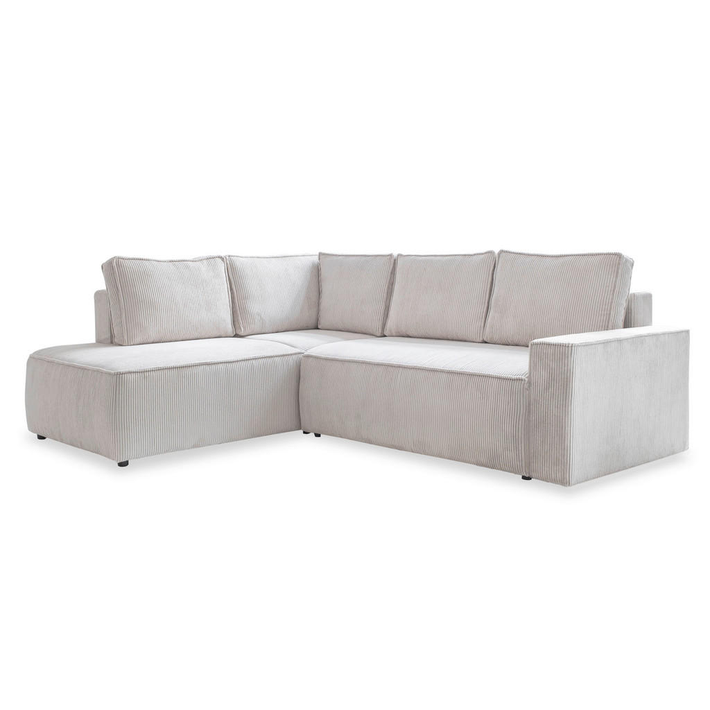 MID.YOU ROHOVÁ SEDAČKA, textil, béžová