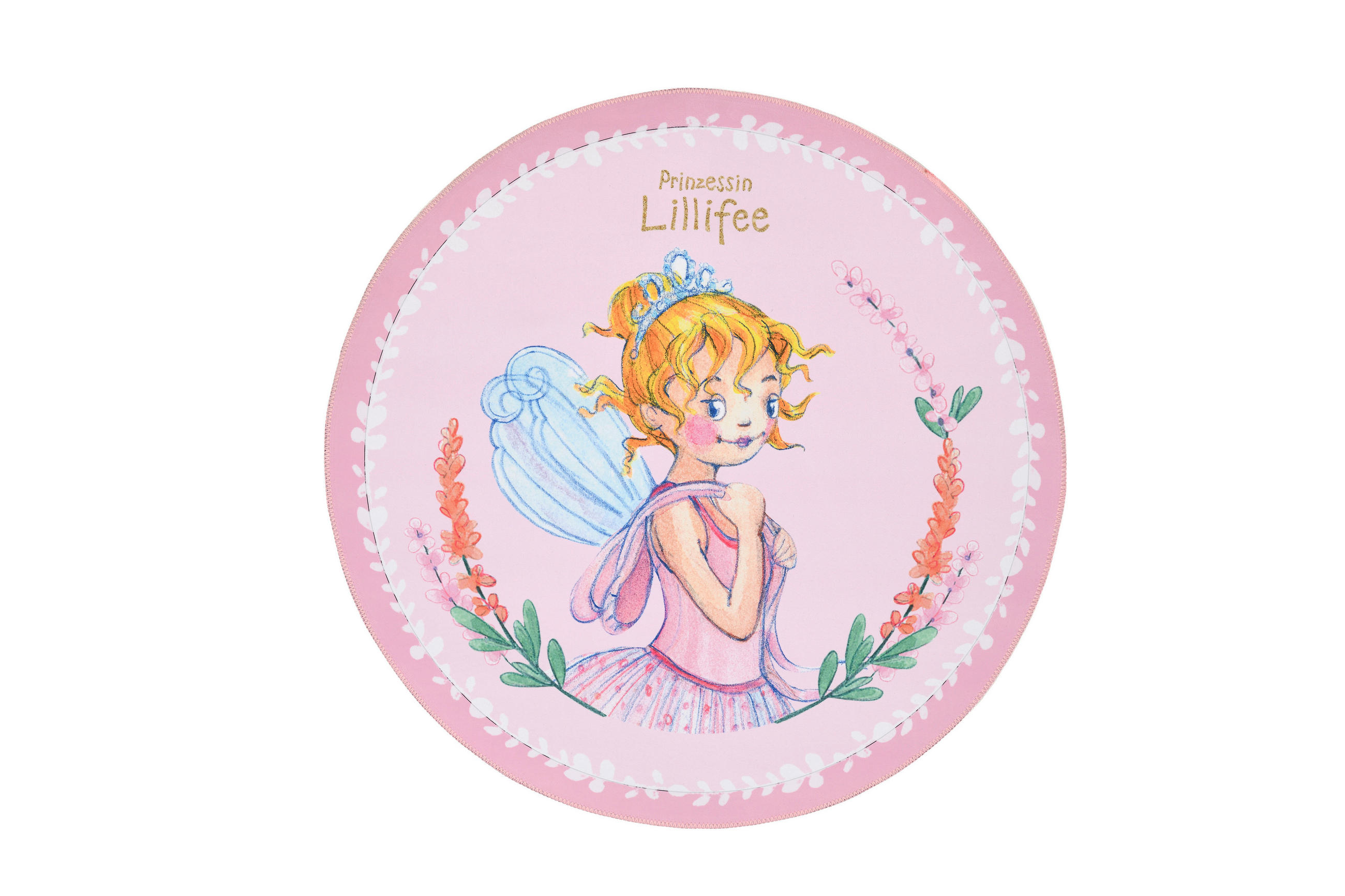 KINDERTEPPICH 100 cm Prinzessin Lillifee  - Hellrosa, Design, Textil (100cm)
