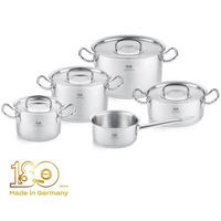 KOCHTOPFSET Original-Profi Collection® Retro 5-teilig  - Edelstahlfarben, Basics, Metall - Fissler