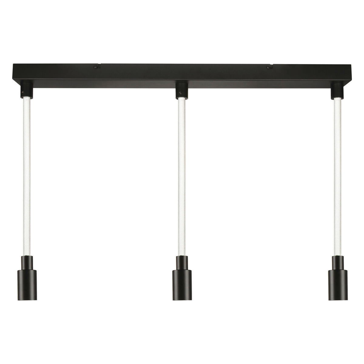 LED-HÄNGELEUCHTE 70/6/117,5 cm   - Schwarz, Basics, Metall (70/6/117,5cm) - Osram