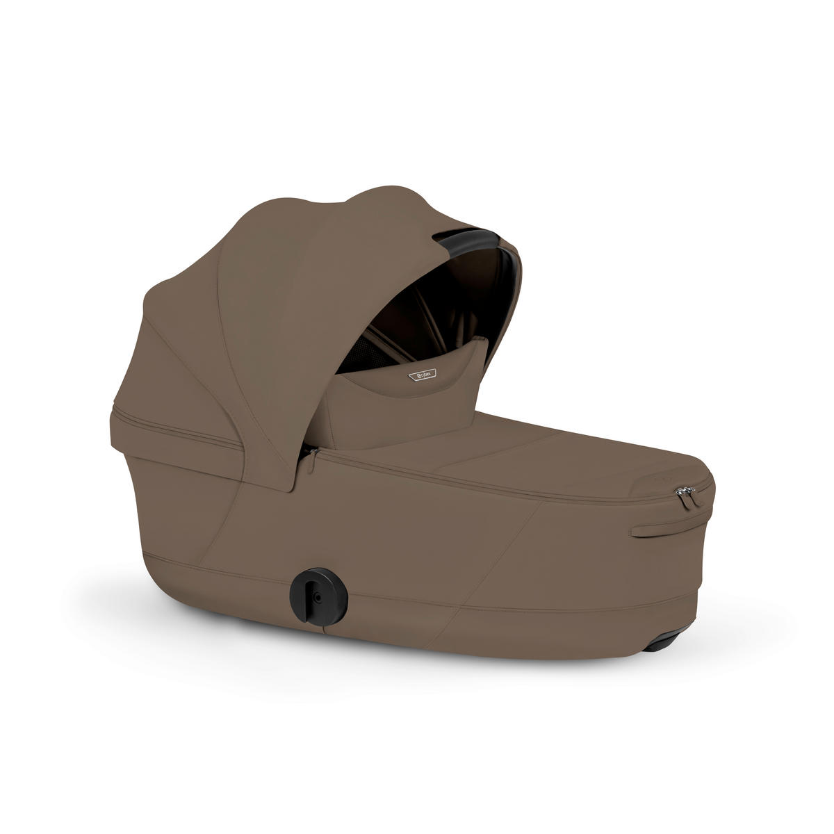 KOMBIKINDERWAGEN ePRIAM Comfort Matt Black  - Schwarz/Braun, Basics, Kunststoff/Textil (84-93,5/60/100-109cm) - cybex PLATINUM