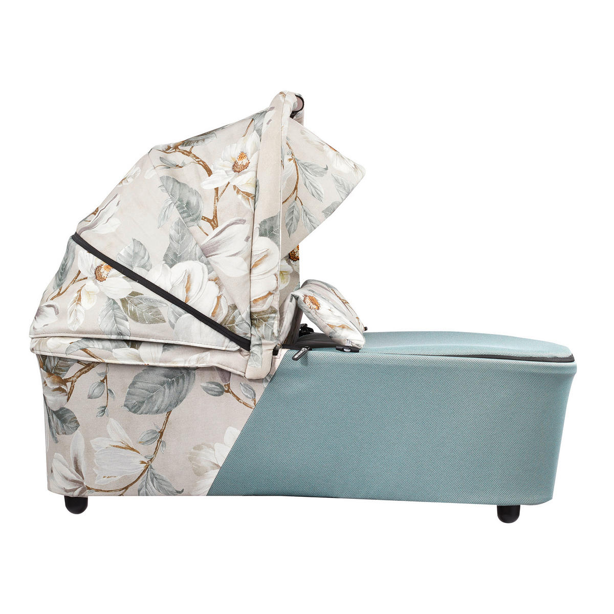 KINDERWAGENSET FX4 Classic  - Creme/Schwarz, Basics, Textil/Metall (57/129/100cm) - Gesslein