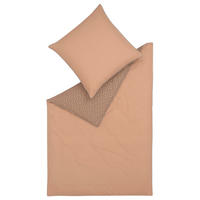 WENDEBETTWÄSCHE E-Scatter  Renforcé  - Taupe/Beige, Basics, Textil (155/220cm) - Esprit