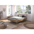 BETT 160/200 cm  in Eiche Artisan  - Champagner/Eiche Artisan, Design, Holzwerkstoff/Textil (160/200cm) - Carryhome