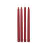 4ER SET STABKERZEN 26 cm - Dunkelrot, Basics (26cm) - Steinhart 4ER SET STABKERZEN 26 cm - Dunkelrot, Basics (26cm) - Steinhart