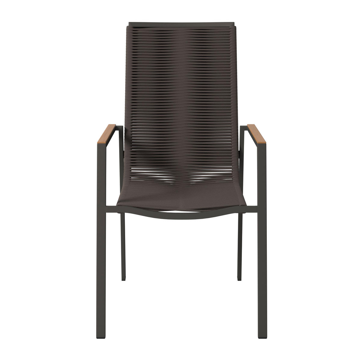 STAPELSESSEL in Holz, Metall, Textil Anthrazit, Dunkelgrau  - Dunkelgrau/Anthrazit, Modern, Holz/Textil (56/103/65cm) - Amatio
