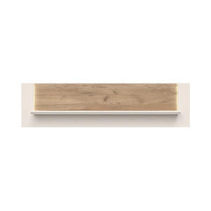 ZIDNA POLICA - kašmir, Dizajnerski, pločasti materijal (140/37/22cm)