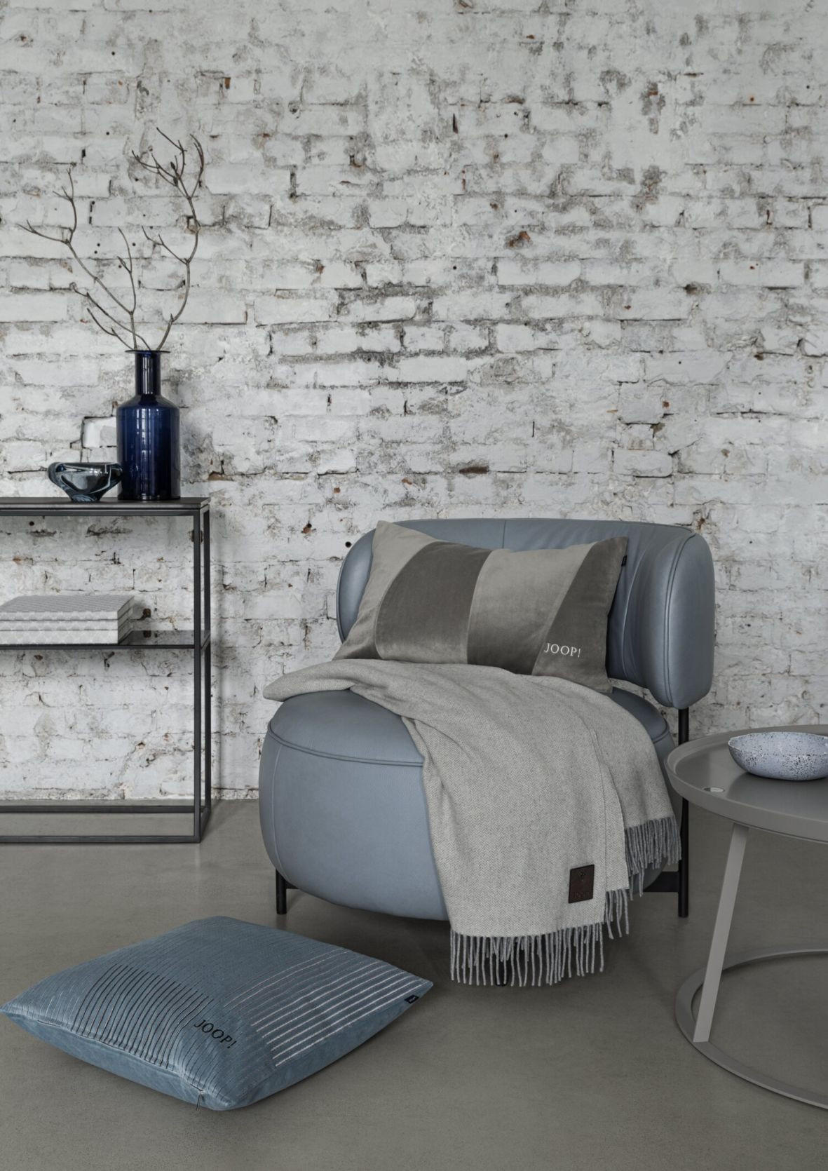 KISSENHÜLLE J-Decor 40/60 cm  - Basics, Textil (40/60cm) - Joop!