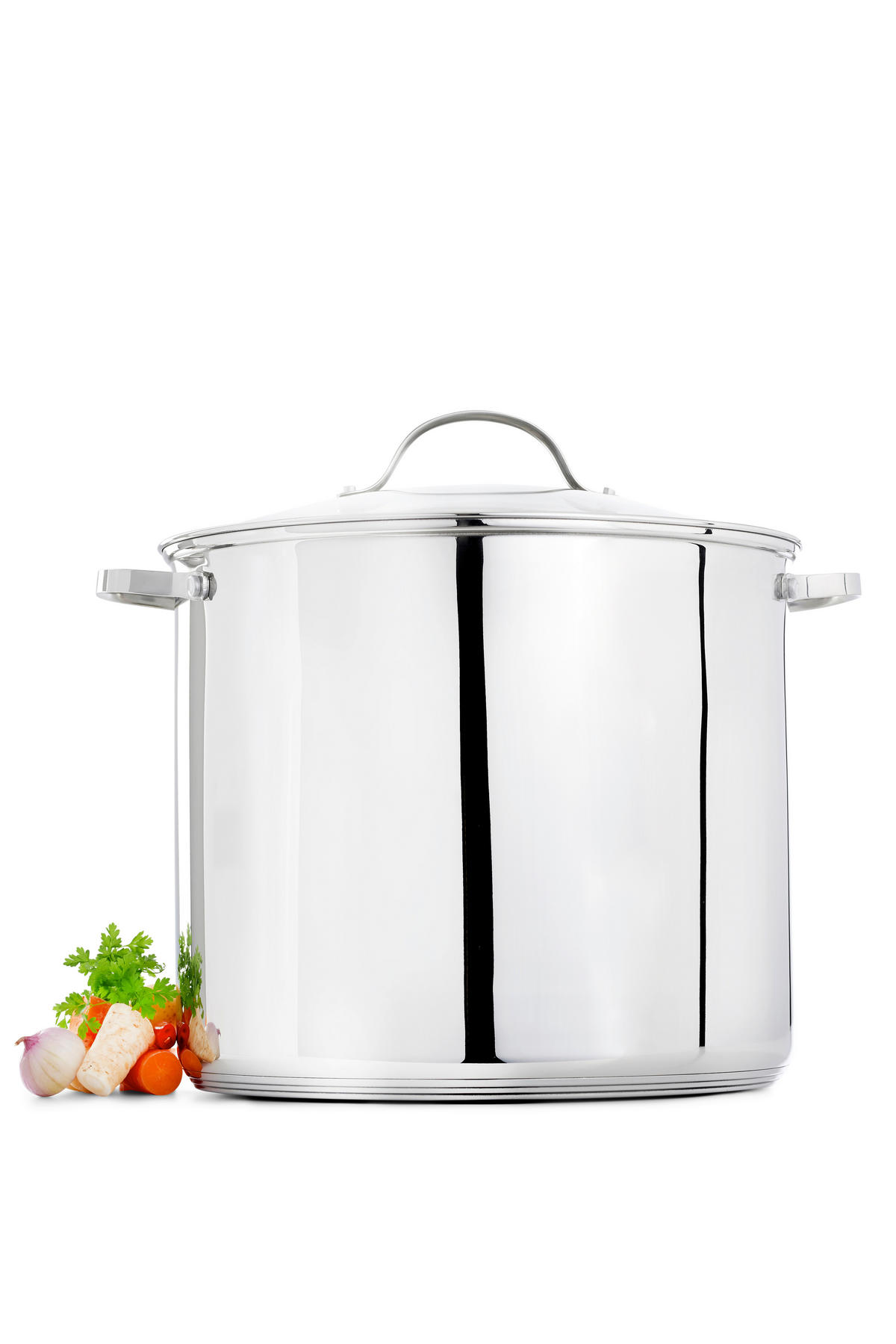 BUFFÉTGRYTA - Basics, metall/glas (18l)