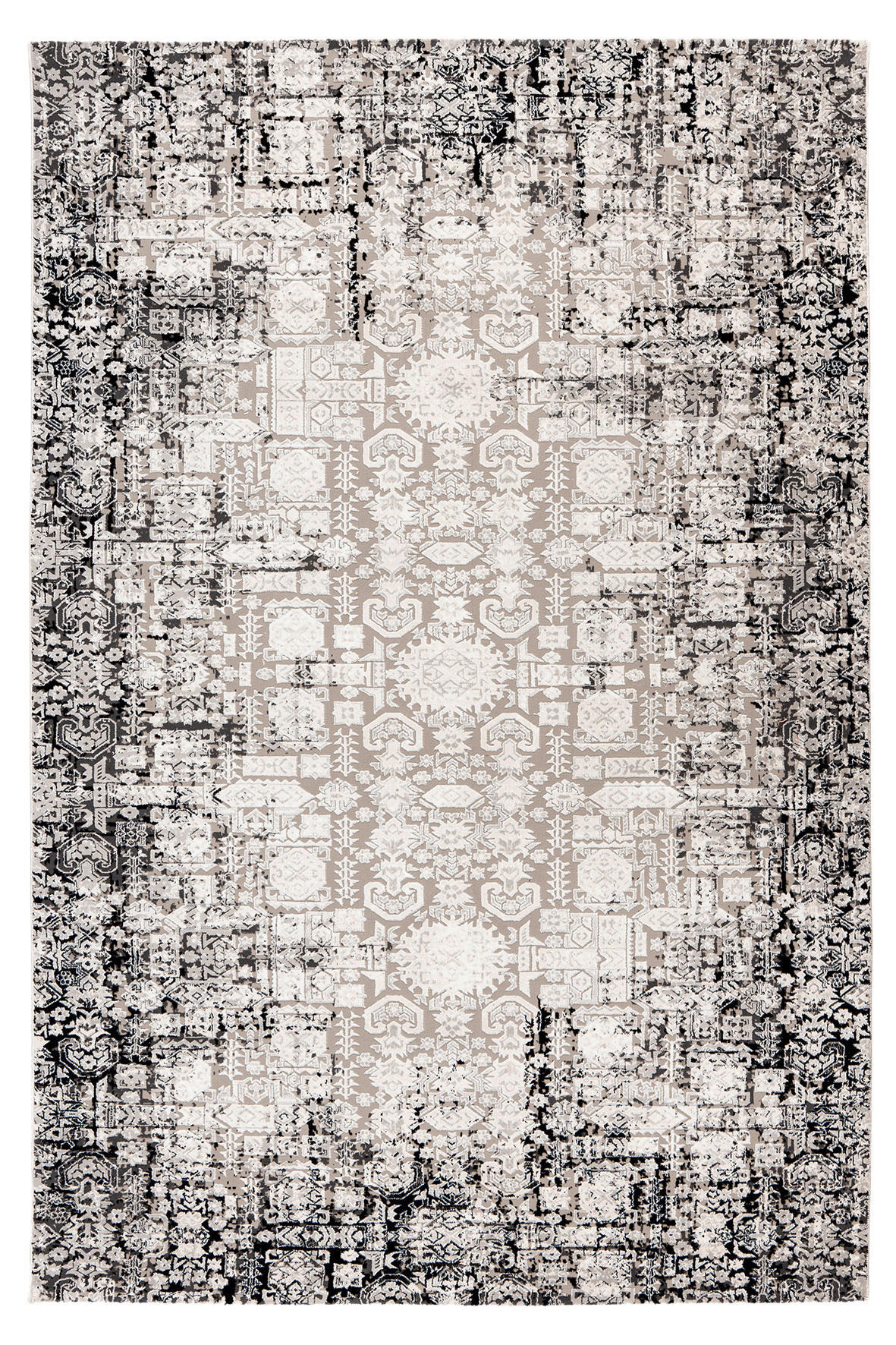 Obsession Webteppich Grau, Schwarz, Beige 120x170 cm