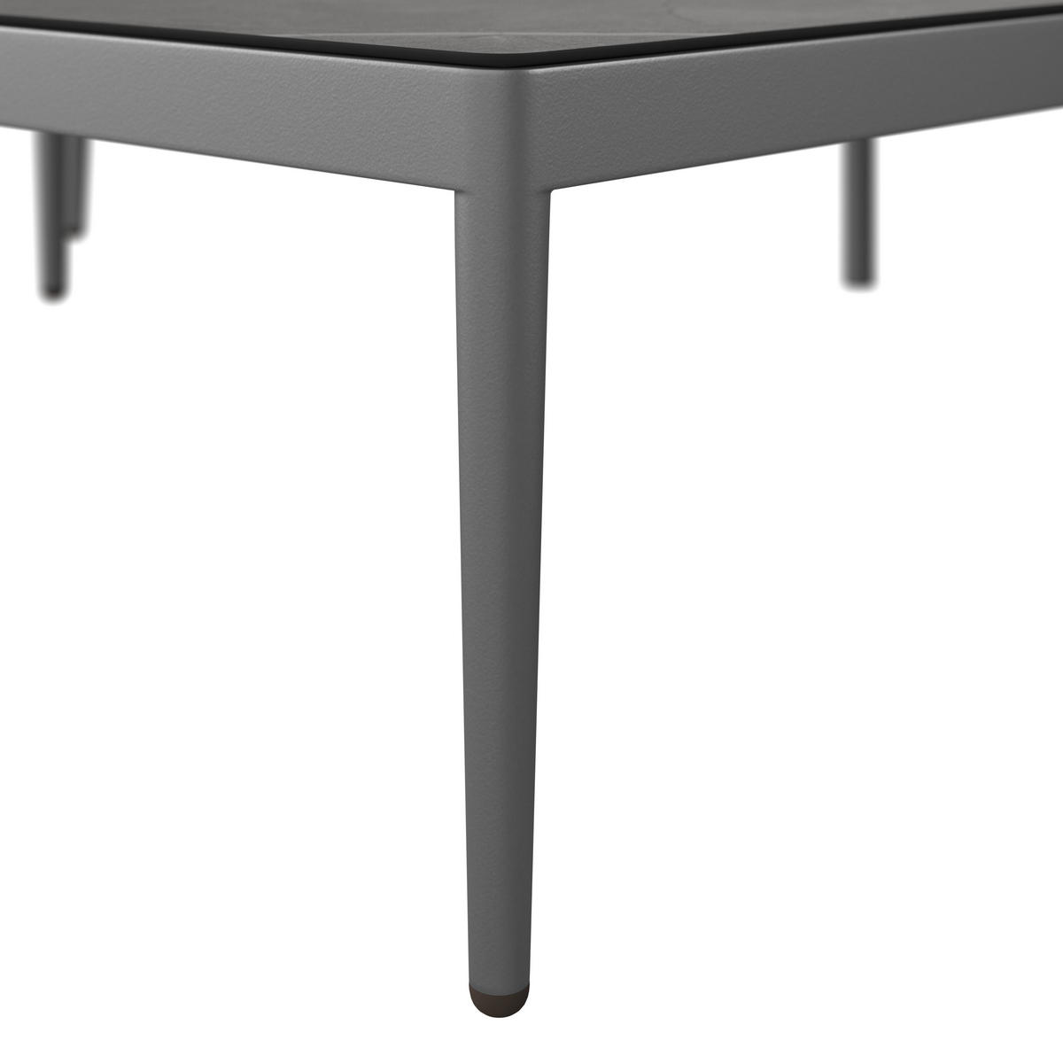 LOUNGE GARNITURA tkanina aluminij  - siva/naravne barve, Moderno, kovina/umetna masa (255/72/145cm) - Ambia Garden