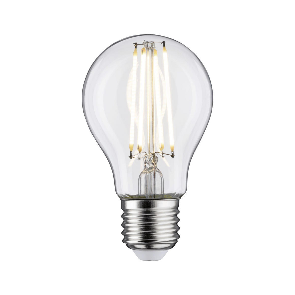 LED-LEUCHTMITTEL   E27 806 lm  - Klar, Basics, Glas (6,0cm) - Paulmann