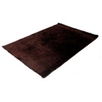 PREPROGA Z VISOKIM FLOROM  120/180 cm  taftano  rjava  - rjava, Basics, tekstil (120/180cm) - Kayoom