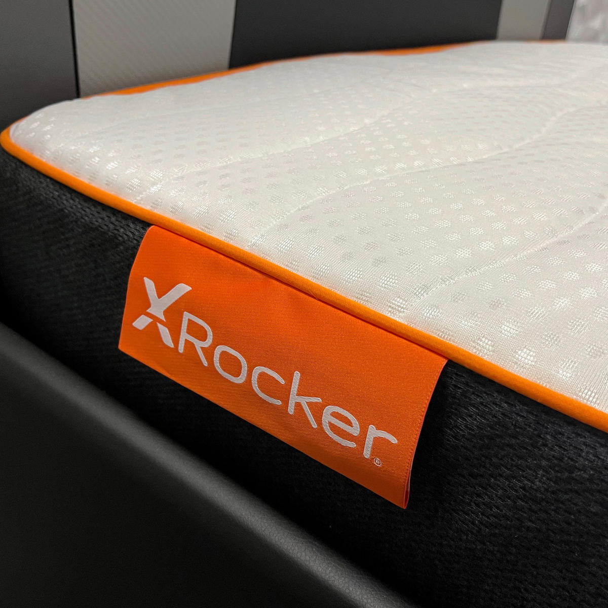 MATRAC, 90/190 cm - sivá/biela, Modern, textil (90/190cm) - X Rocker