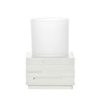 PAHAR PENTRU CLĂTIRE plastic, sticlă  - alb, Basics, plastic/sticlă (8/11,5/8cm) - Sadena