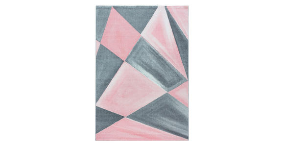 WEBTEPPICH 240/340 cm Beta  - Pink, Basics, Textil (240/340cm) - Novel