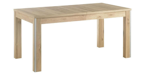 ESSTISCH in Holz, Holzwerkstoff 160(260)/90/77 cm - Eichefarben, KONVENTIONELL, Holz/Holzwerkstoff (160(260)/90/77cm) - Cantus