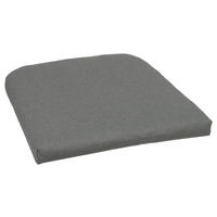 PERNĂ DE EXTERIOR PENTRU ȘEZUT in antracit  - antracit, Design, textil (47/40/5/48cm)