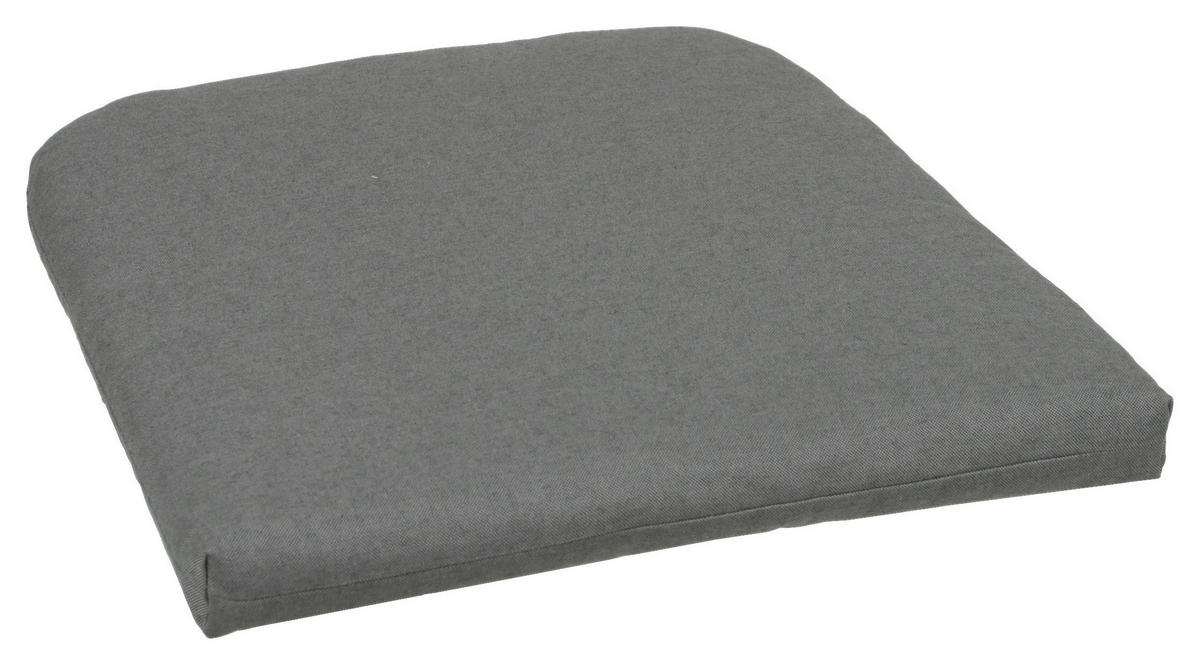 PERNĂ DE EXTERIOR PENTRU ȘEZUT in antracit  - antracit, Design, textil (47/40/5/48cm)