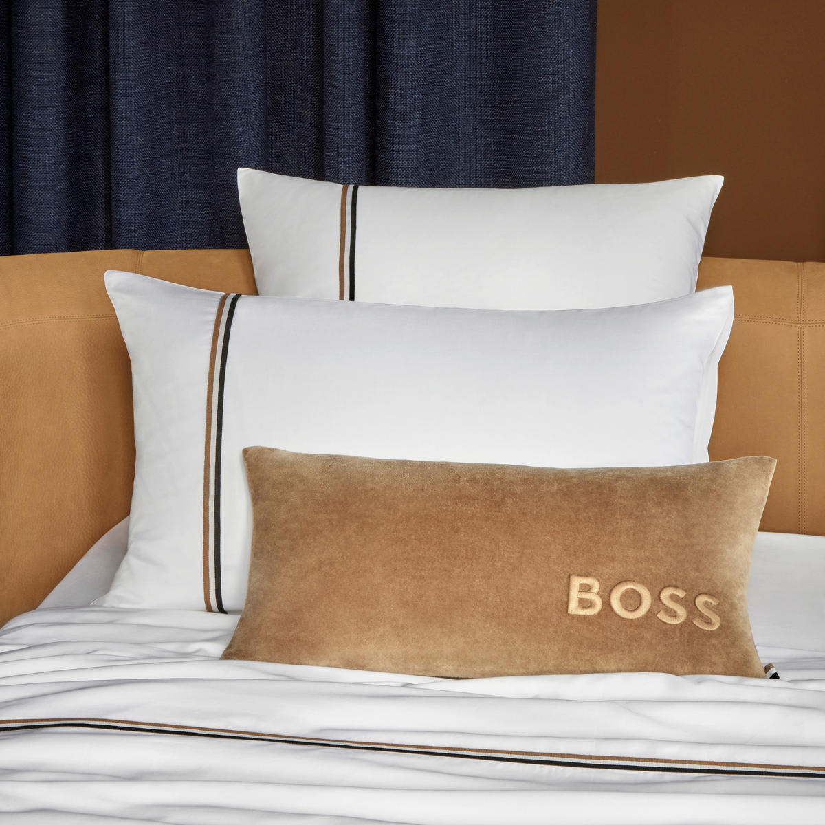 BETTWÄSCHE 140/200 cm  - Weiß, Design, Textil (140/200cm) - Hugo Boss