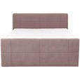 BOXSPRINGBETT 180/200 cm  in Altrosa  - Altrosa, KONVENTIONELL, Textil (180/200cm) - Carryhome